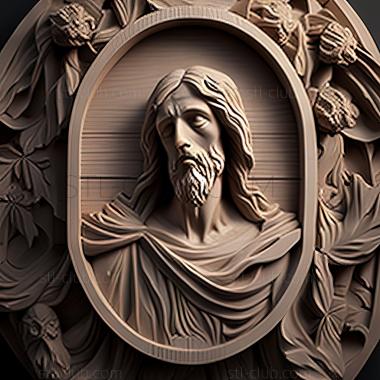 3D model st jesus (STL)